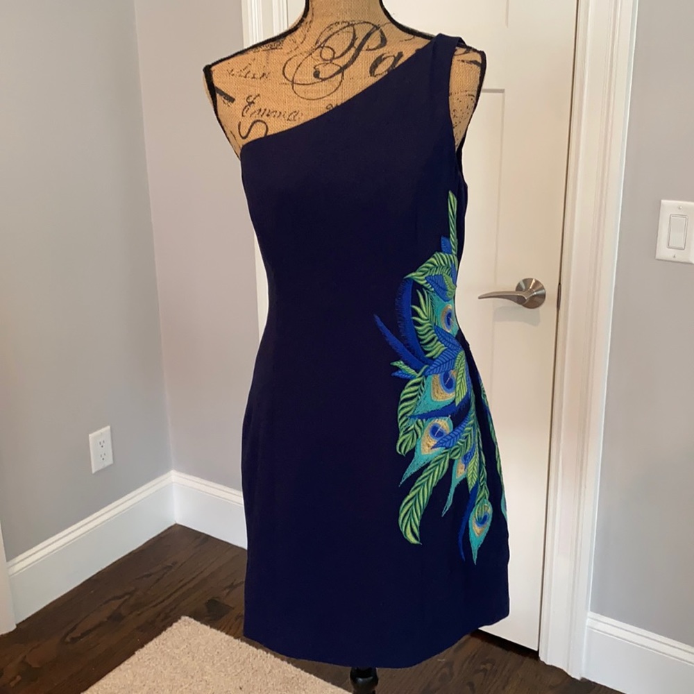 Lilly Pulitzer One Shoulder Dress